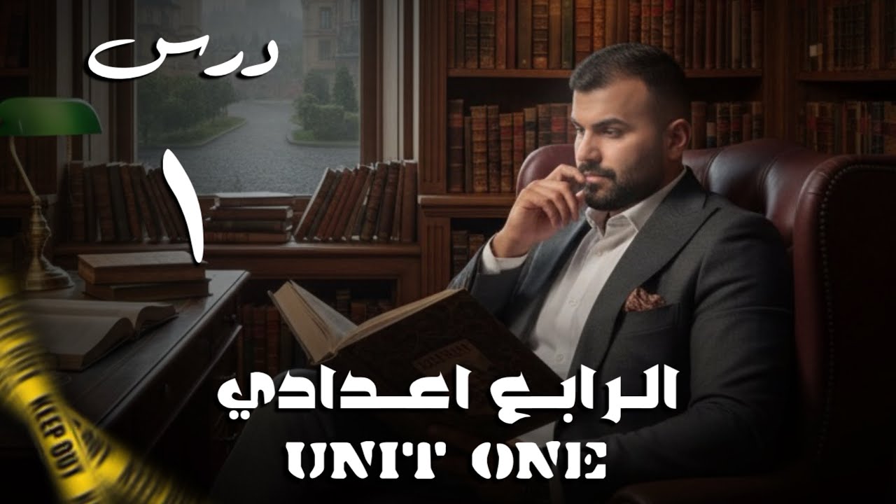 انكليزي رابع اعدادي 2026 | يونت 1 | درس 1 | استاذ علاء السعداوي