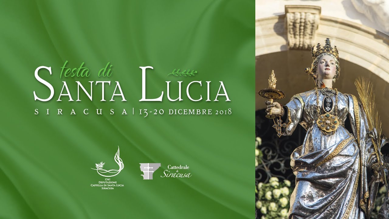 Festa di Santa Lucia 2018 - L'uscita del simulacro dalla Cattedrale di Siracusa