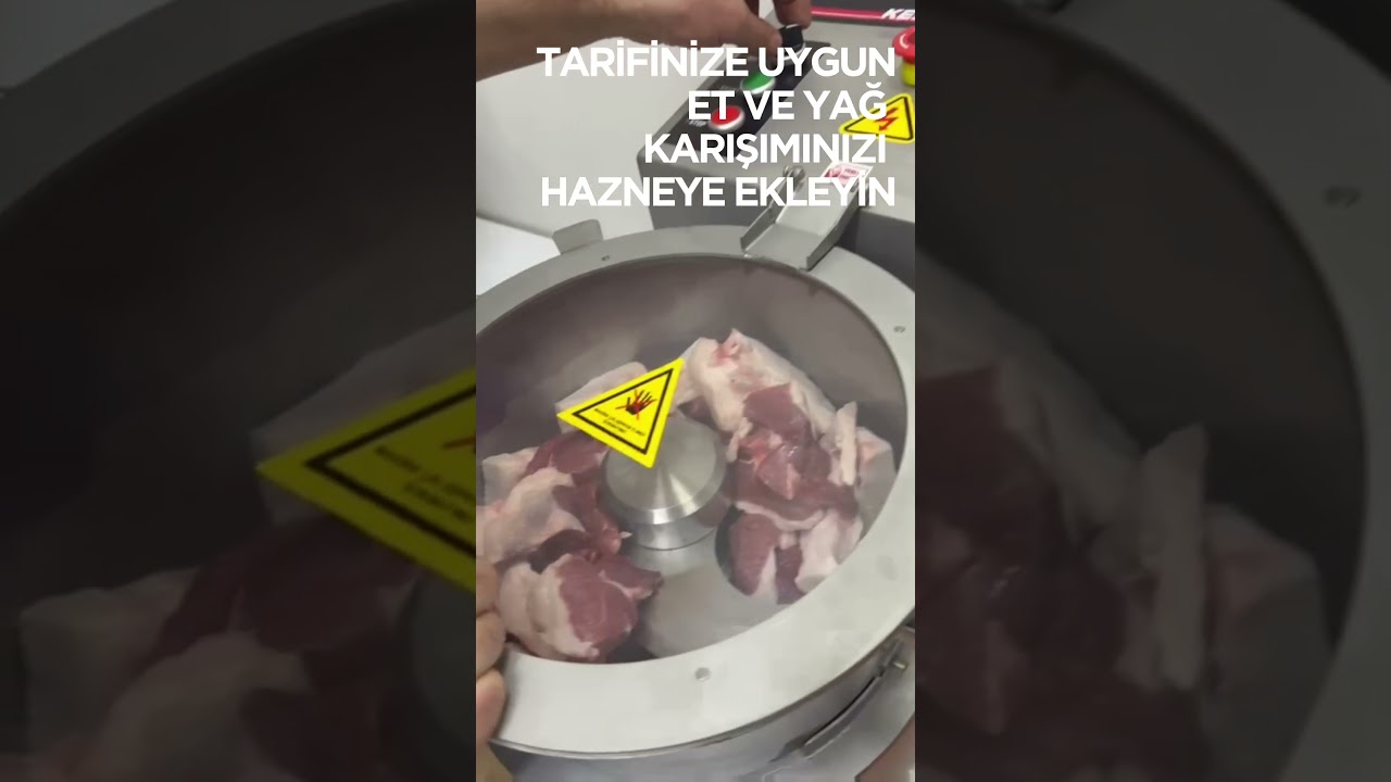 Et zırh makinası