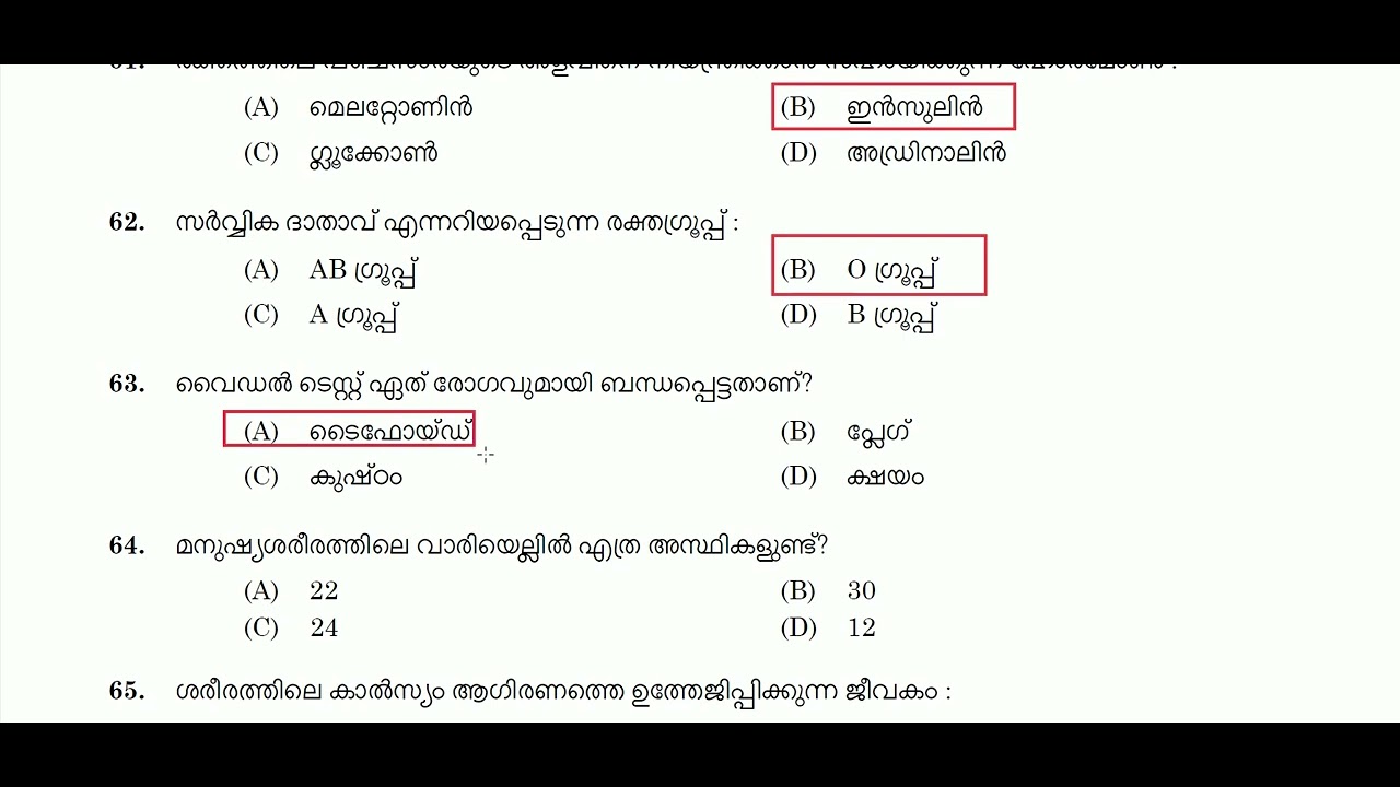 10th preliminary answer key stage 4 | code 071/2022