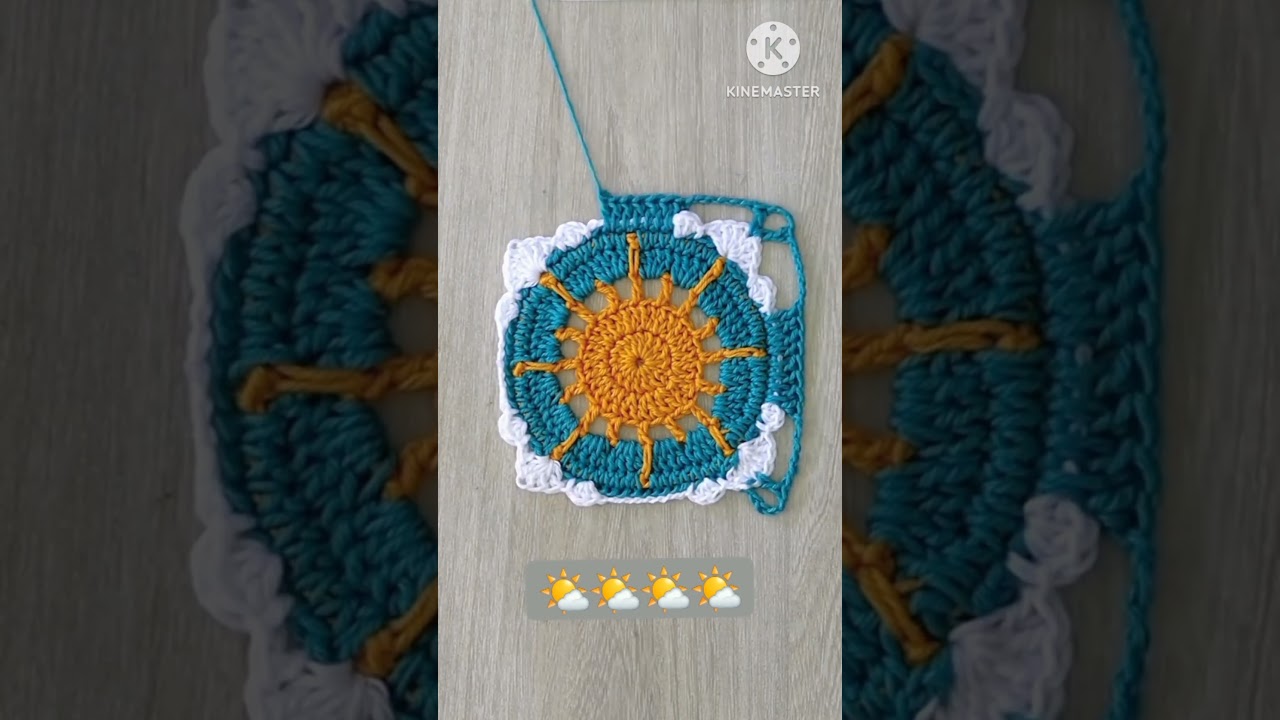 Easy 👌😍 Granny Square Patterns For Beginners #BongKnitting #diy #kniting #highlights #viralvideo