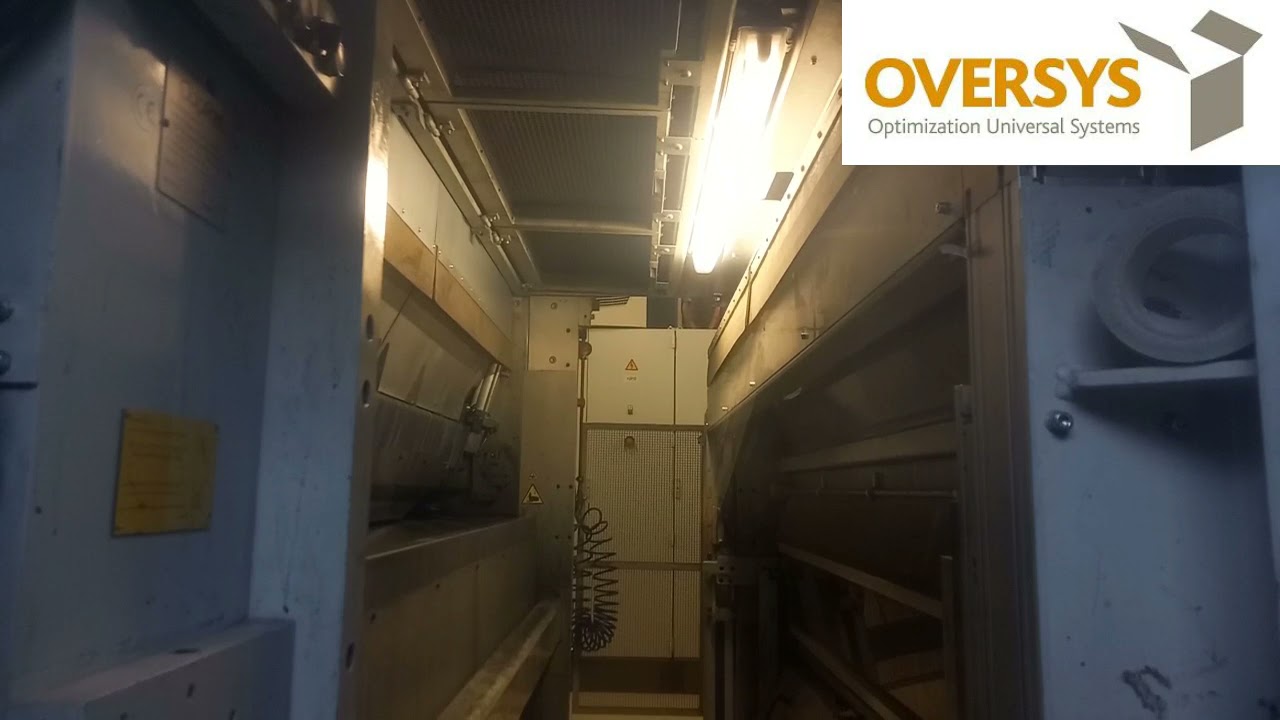 VIDEO OVERSYS U59161121 G&Ouml;PFERT OVATION 7 COLOR FLEXO PRINTER YEAR 2006 2