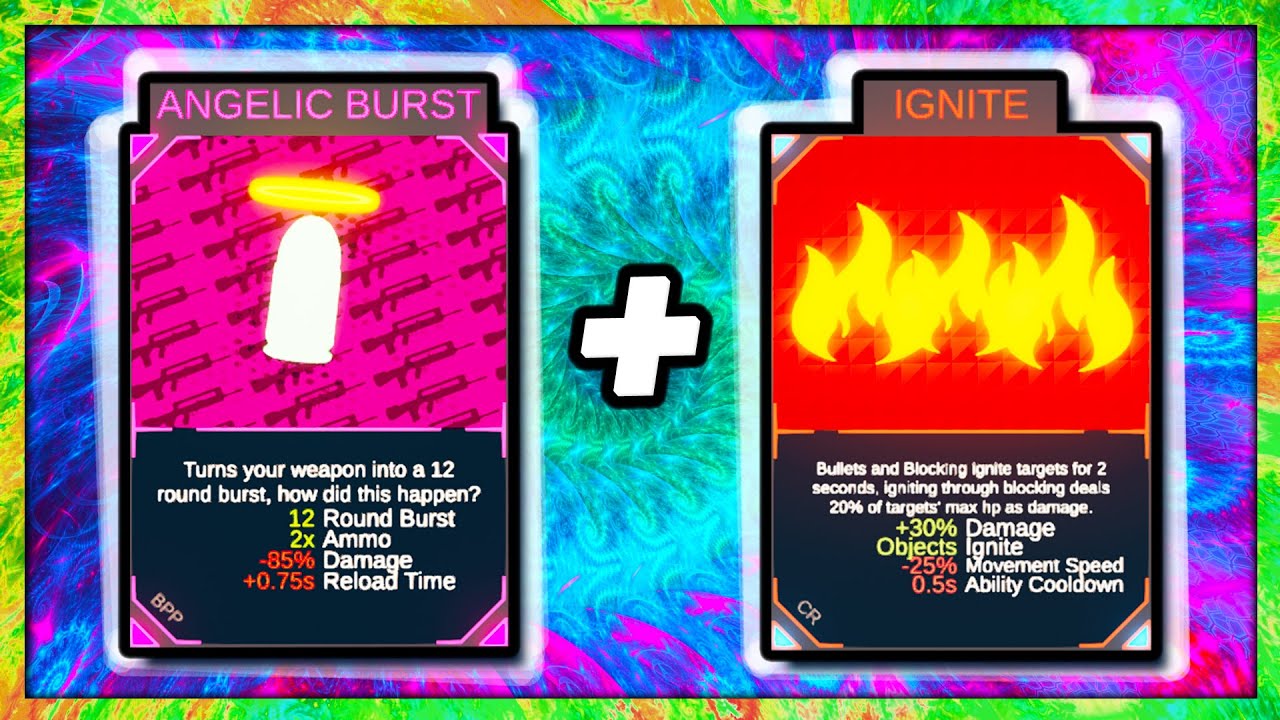 ANGELIC BURST + FIRE = OP! | Modded ROUNDS