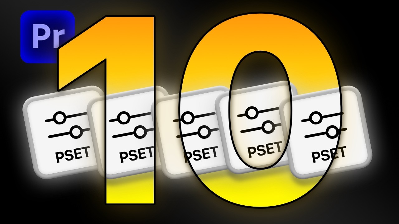 Получите 10 пресетов для Premiere Pro БЕСПЛАТНО!