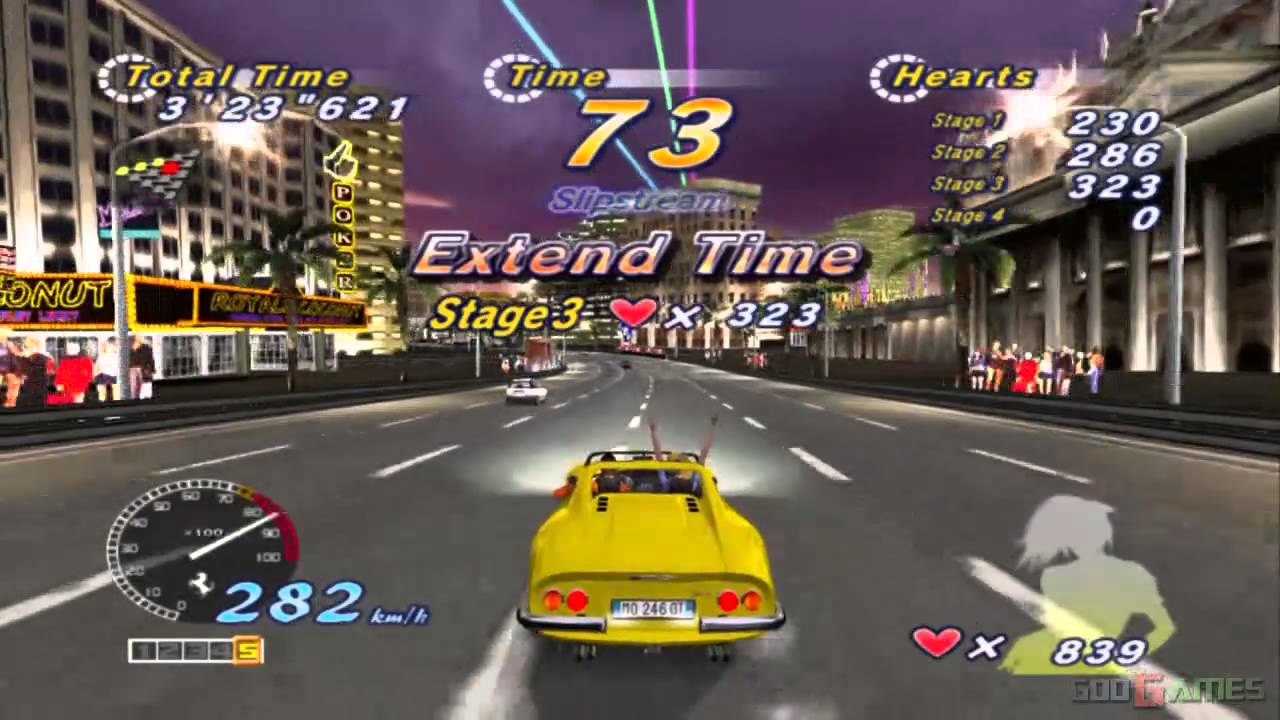 Outrun 2006: Coast to Coast - Gameplay PS2 HD 720P