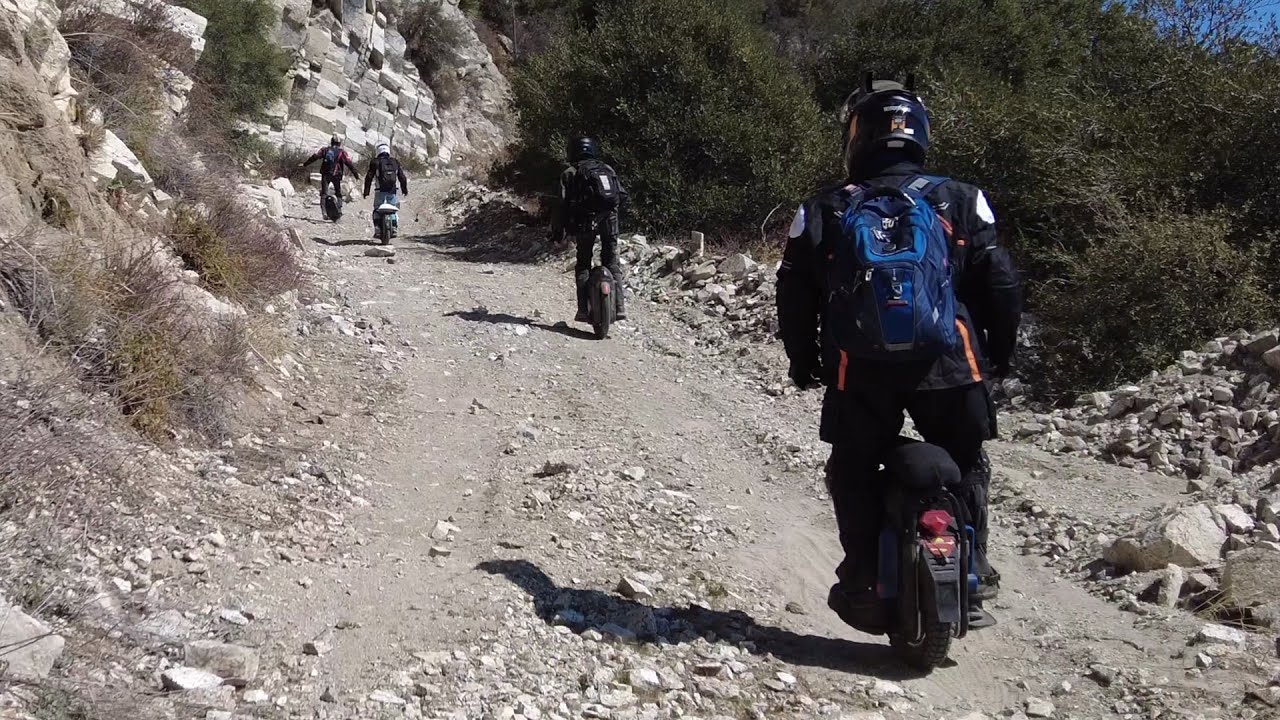Mt Wilson Toll Road Group Electric Unicycle Ride