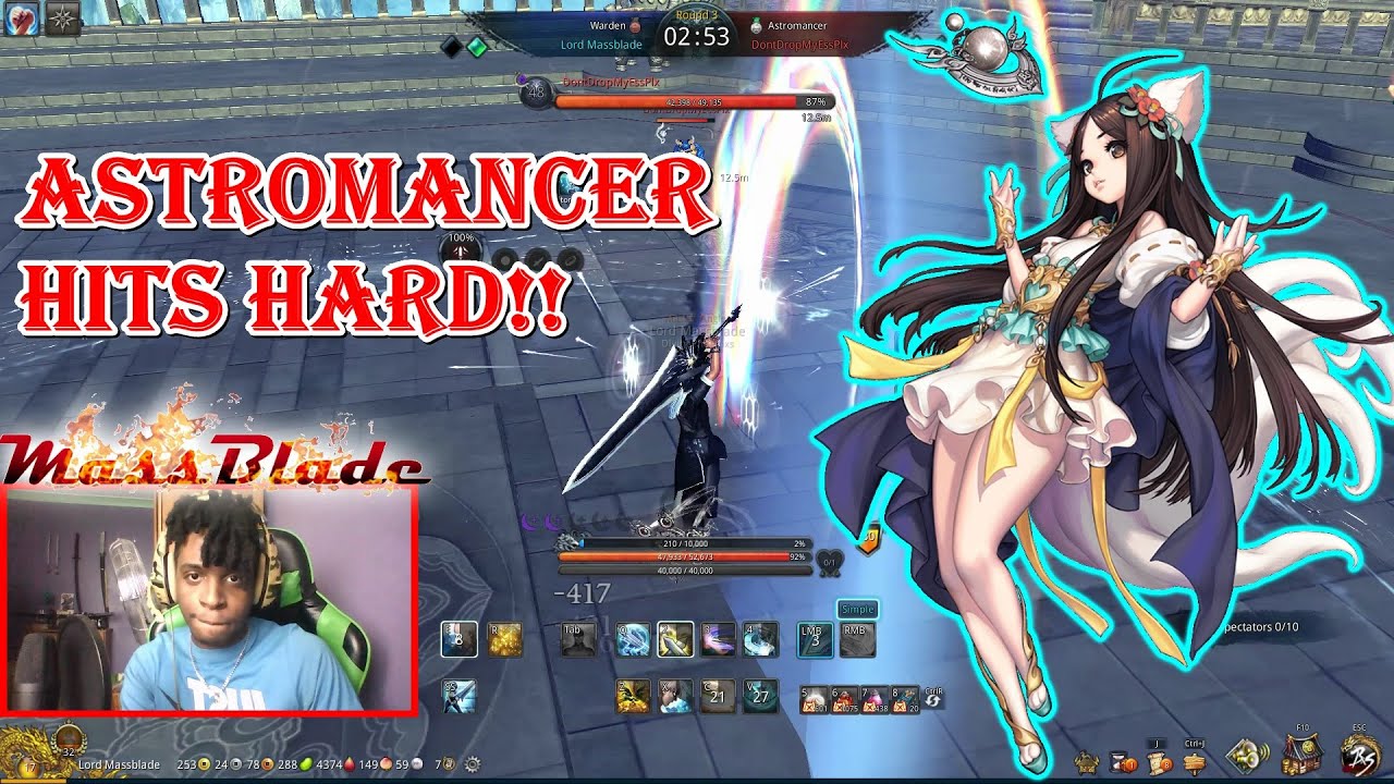 [Blade & Soul]: DontDropMyEssPlx (AM) Vs. Lord Massblade (WD) | 1v1 PvP + Unreal Engine 4 Discussion