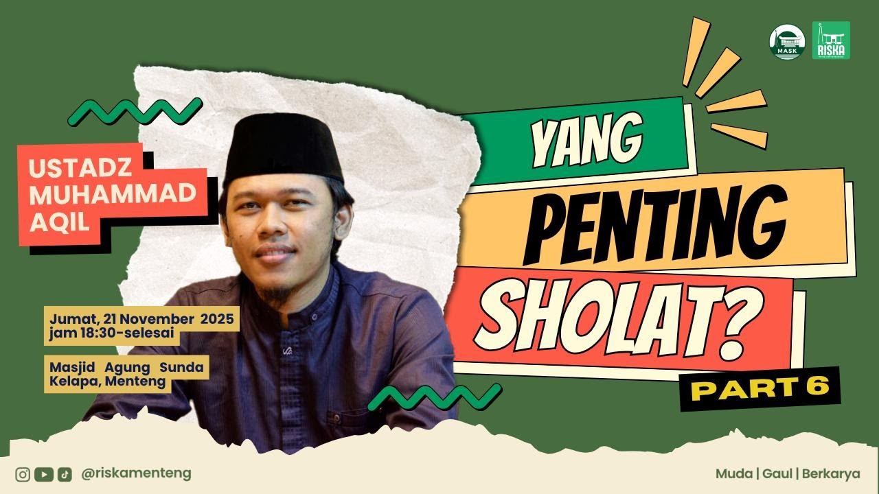 [PARIS] Ustadz Muhammad Aqil Haidar - Yang Penting Sholat part 6