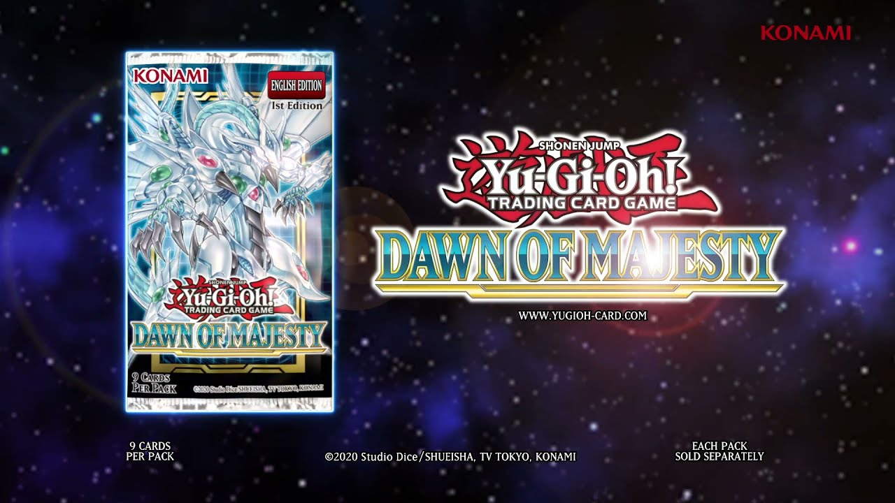 Yu-Gi-Oh! TCG | Dawn of Majesty| Available Now!