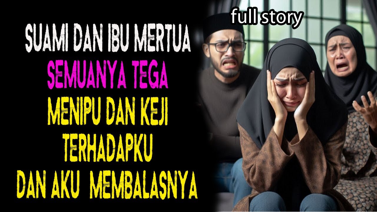PILU❗️❗️❗️KISAH HIDUPKU MEMILIKI SUAMI DAN IBU MERTUA SAMA-SAMA LICIK DAN BEJAD FULL STORY