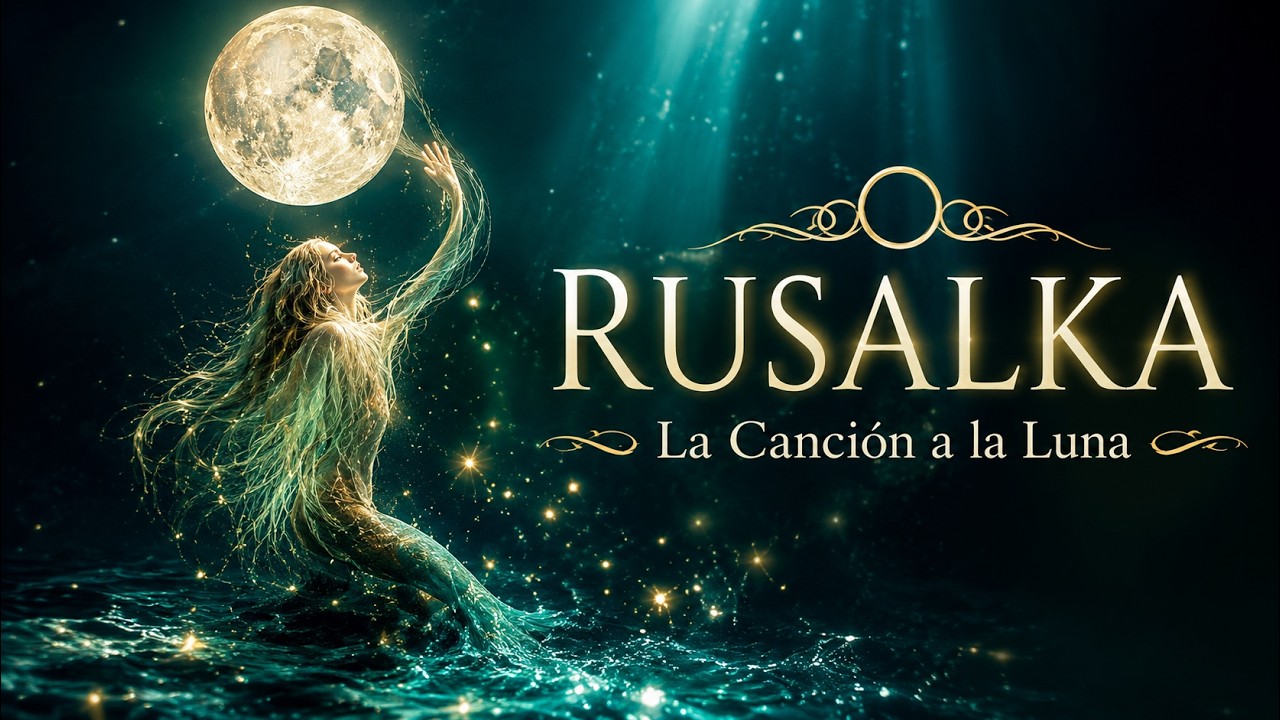 🌛La Canción a la Luna: El suspiro más bello de la ópera – Rusalka 🧜🏻‍♀️ -  de Dvořák 🎭