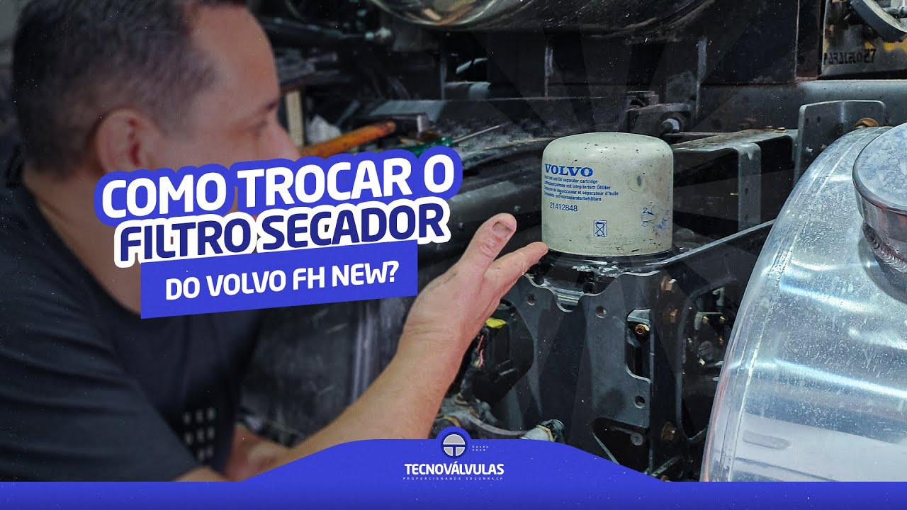 Ep 122 - Como trocar o Filtro Secador do Volvo FH New?