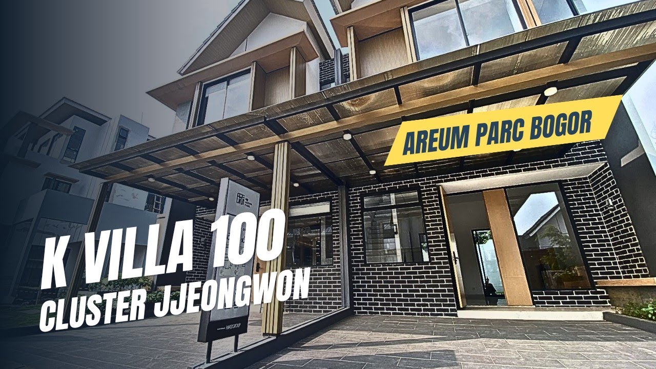 HOME TOUR‼️Rumah Vibes Korea AREUM PARC BOGOR - Cluster JJEONGWON Type Terbaru K ViILLA 100