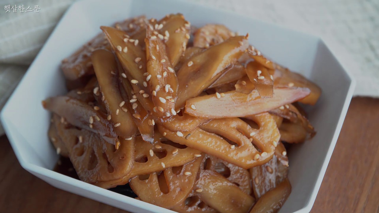 우엉조림 맛있게 하는법 + 연근조림 맛있게 만드는법 = 윤기나게 쫀득하게 우엉연근조림 뚝딱!