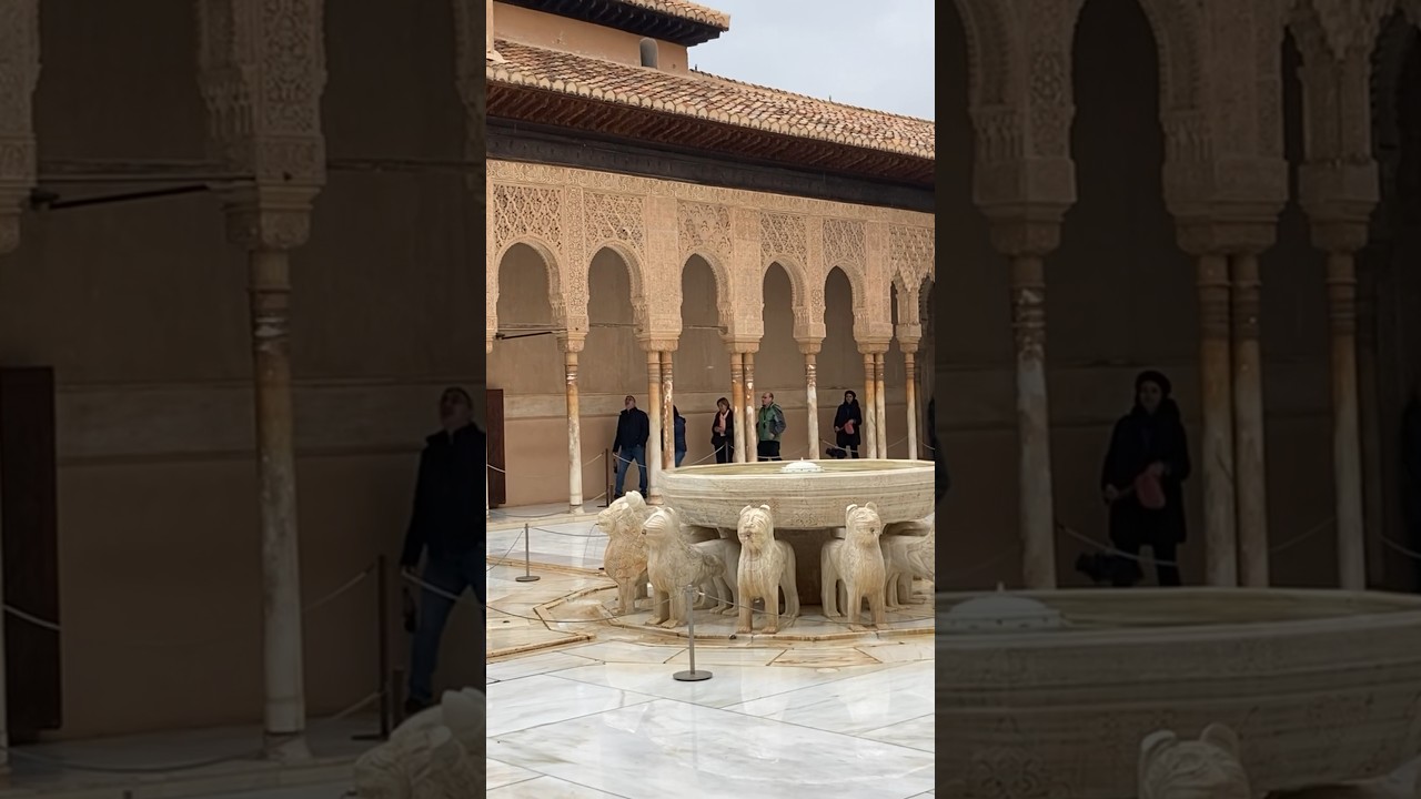Дворец Насридов (700лет) в Гранаде #spain #granada