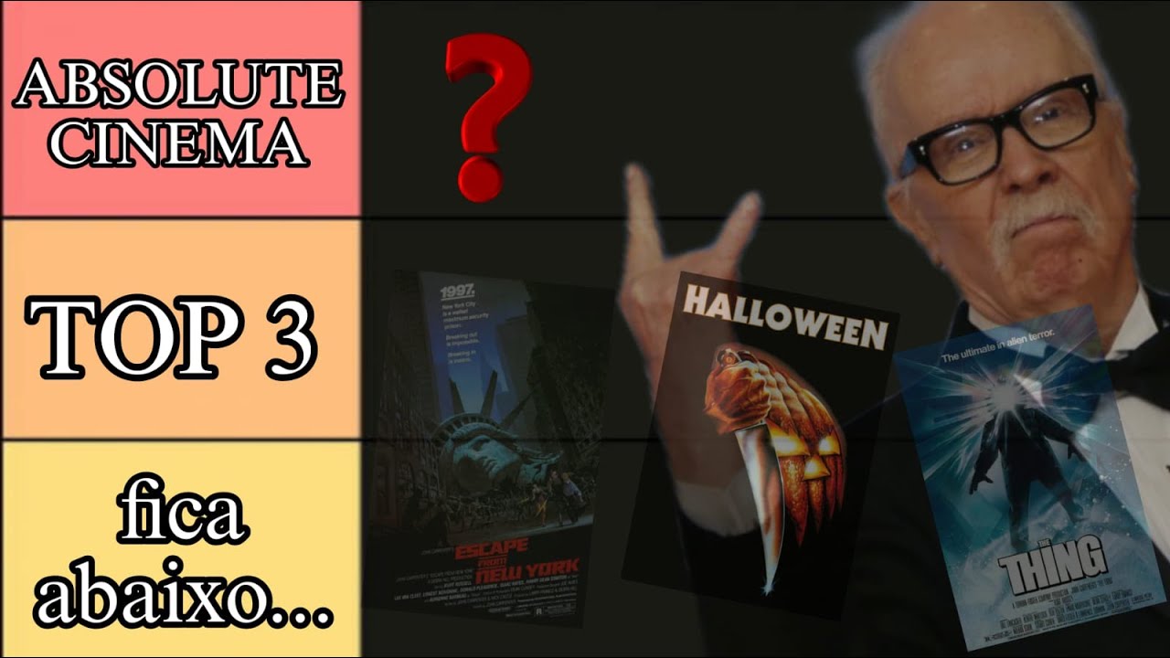 TIER LIST JOHN CARPENTER | RANKING DA FILMOGRAFIA