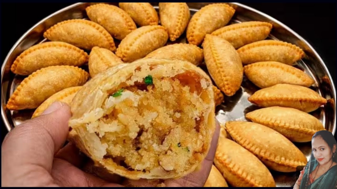 बहुत आसान तरीका। Halvai ka aaj pata chala secretइस तरीके से बनेंगे गुजिया तेल नहीं पियेंगे।
