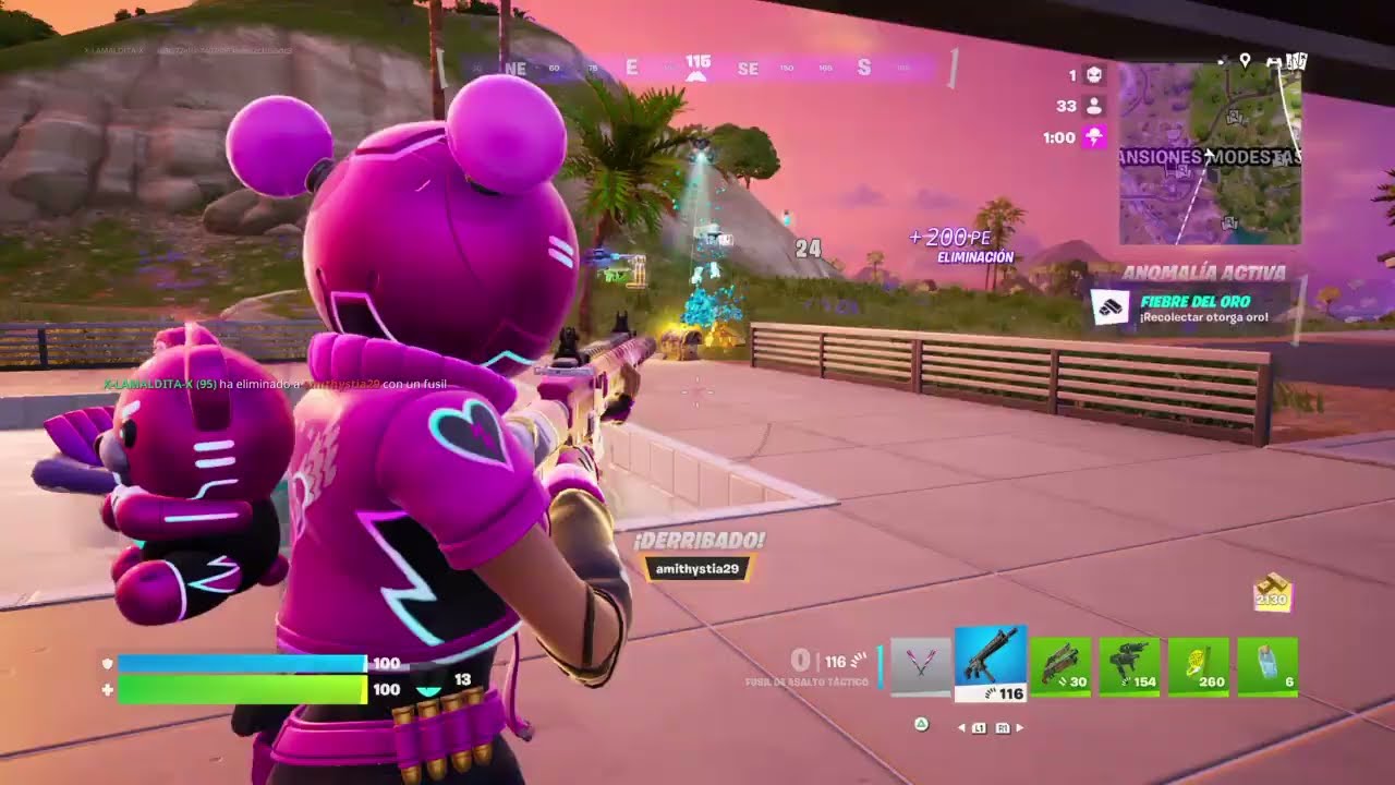Fortnite:Paseito por el mapa