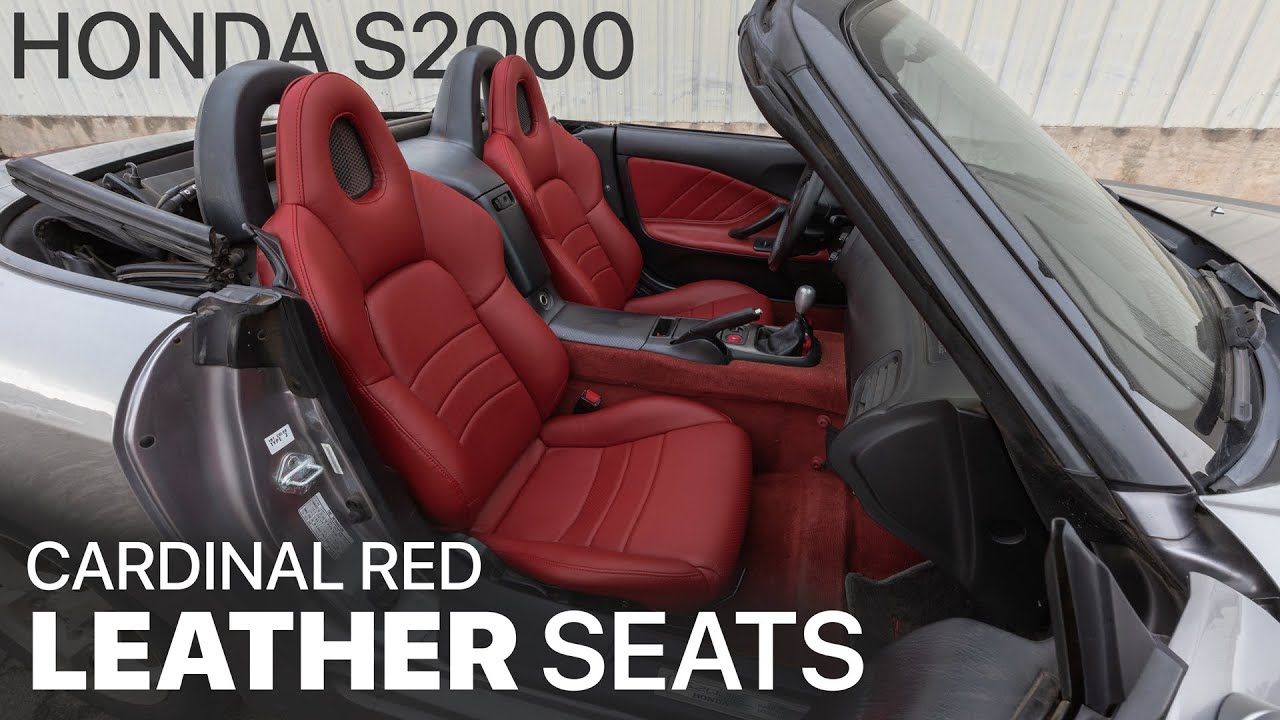 Replacement Leather Seat Upholstery for the 2000 - 2005 Honda S2000 - LeatherSeats.com