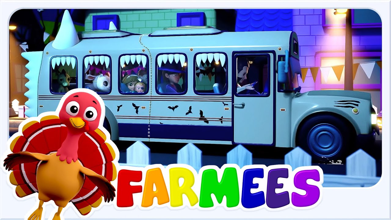 Farmees Fantasmagorique Roues Dans le Bus | Chansons d'Halloween en Français
