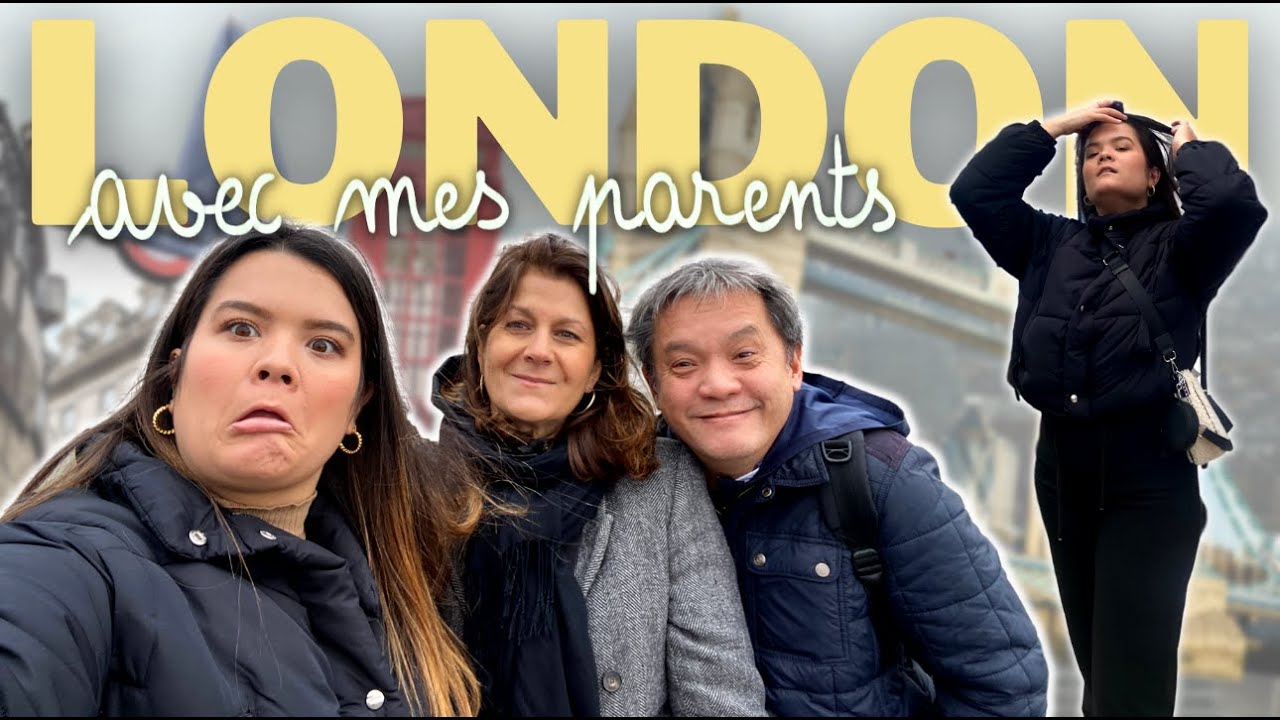 🇬🇧 4 JOURS À LONDRES AVEC MES PARENTS (Camden, Piccadilly Circus, Notting Hill...) | London vlog