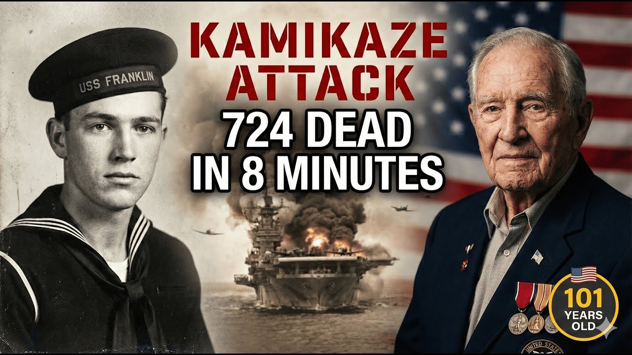 I SURVIVED A KAMIKAZE ATTACK AT 19 YEAR OLD, WWII NAVY GUNNER'S STORY USS FRANKLIN 1945