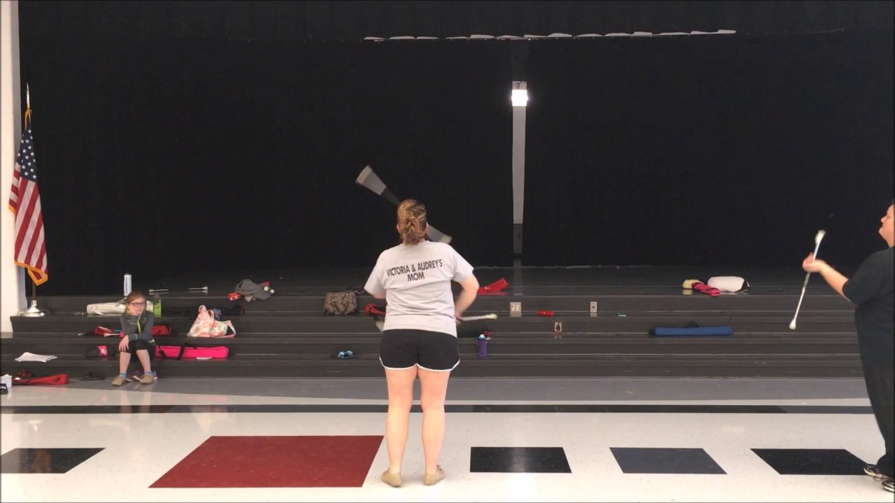 2017 2 Baton Routine