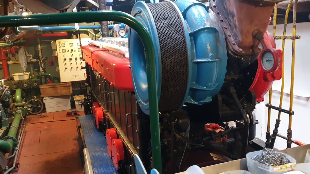 MV Swiftstone Engine Room