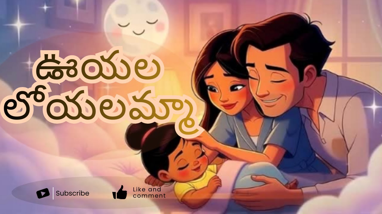 ఊయల లోయలమ్మా — పిల్లల కోసం మధురమైన లాలిపాట |తెలుగు నర్సరీ రైమ్