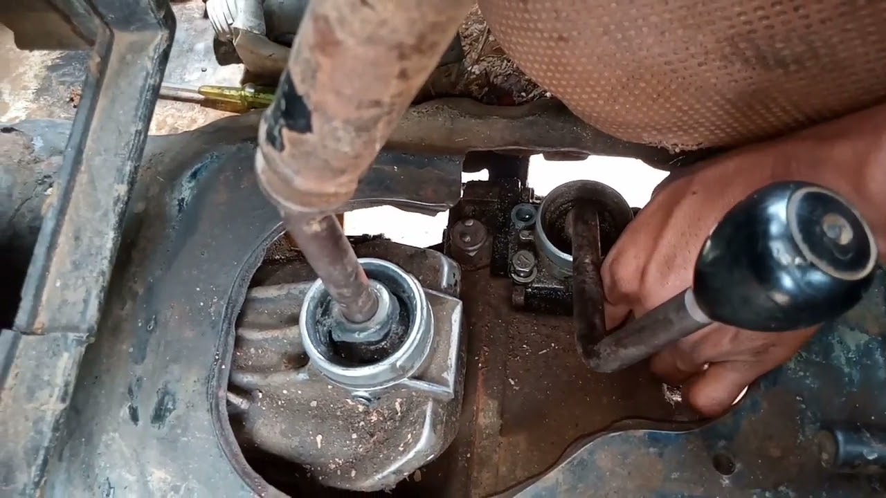cara mengatasi masalah pada gigi transmisi dobel berat,mobil hellen 4×4@ frengky production