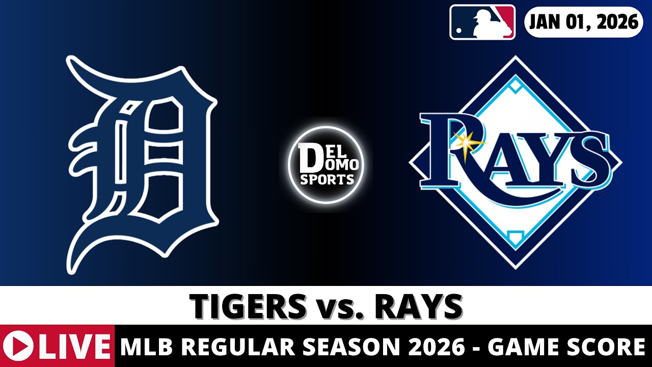 DETROIT TIGERS VS TAMPA BAY RAYS  ⚾️ MLB Game Score Radio Play-by-Play