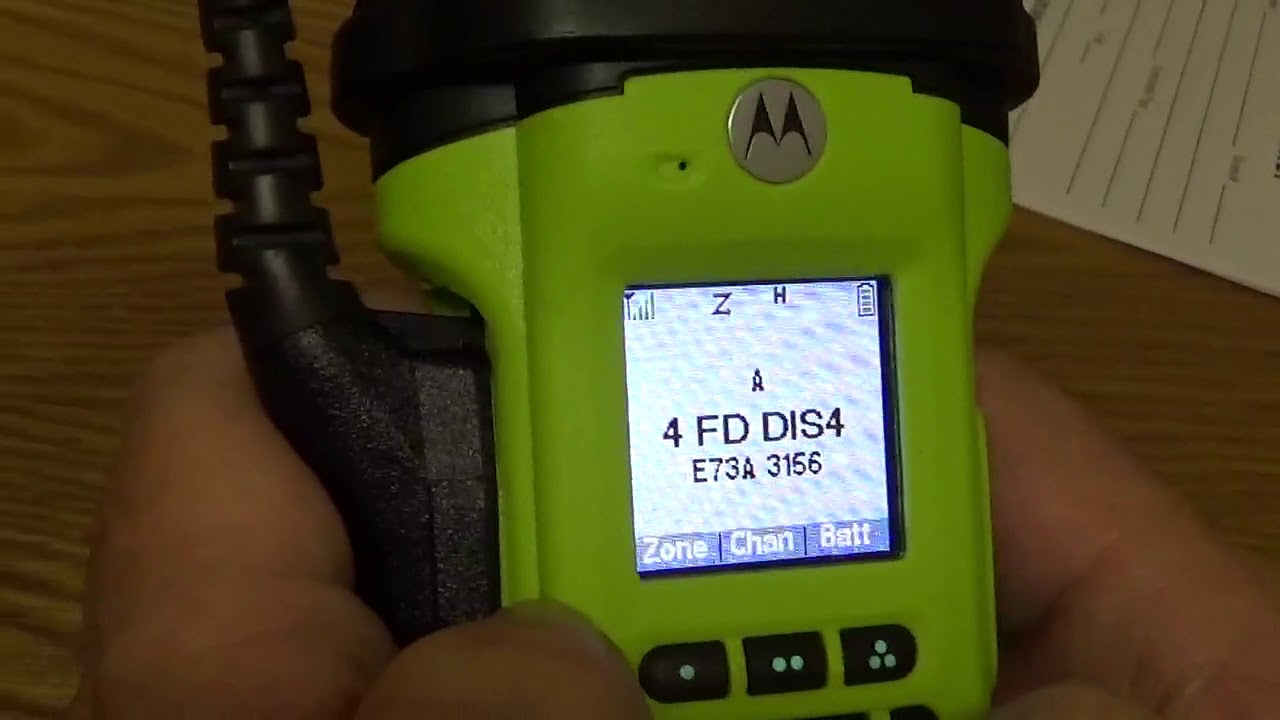 EFD Motorola APX6000XE
