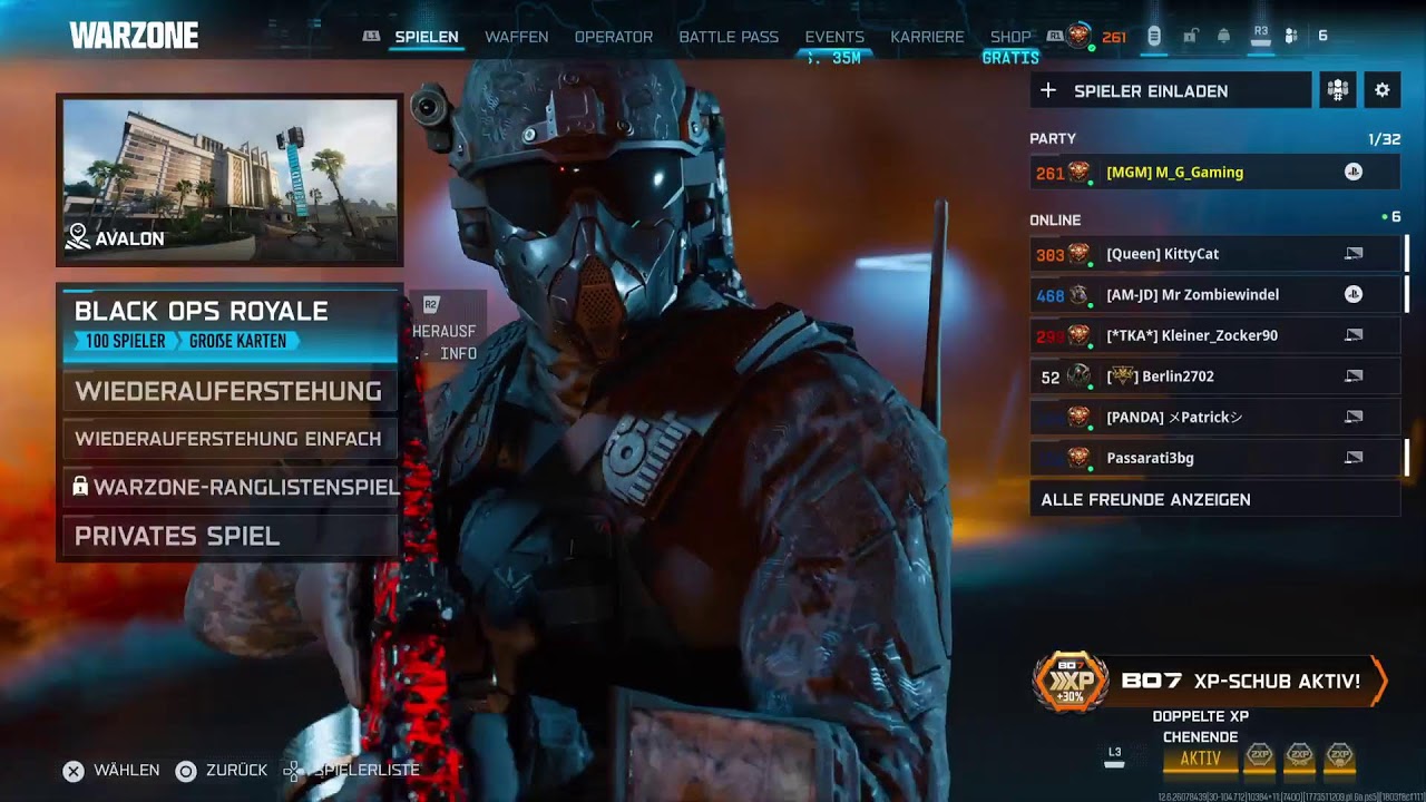 Blackout 2.0 warzone und so...