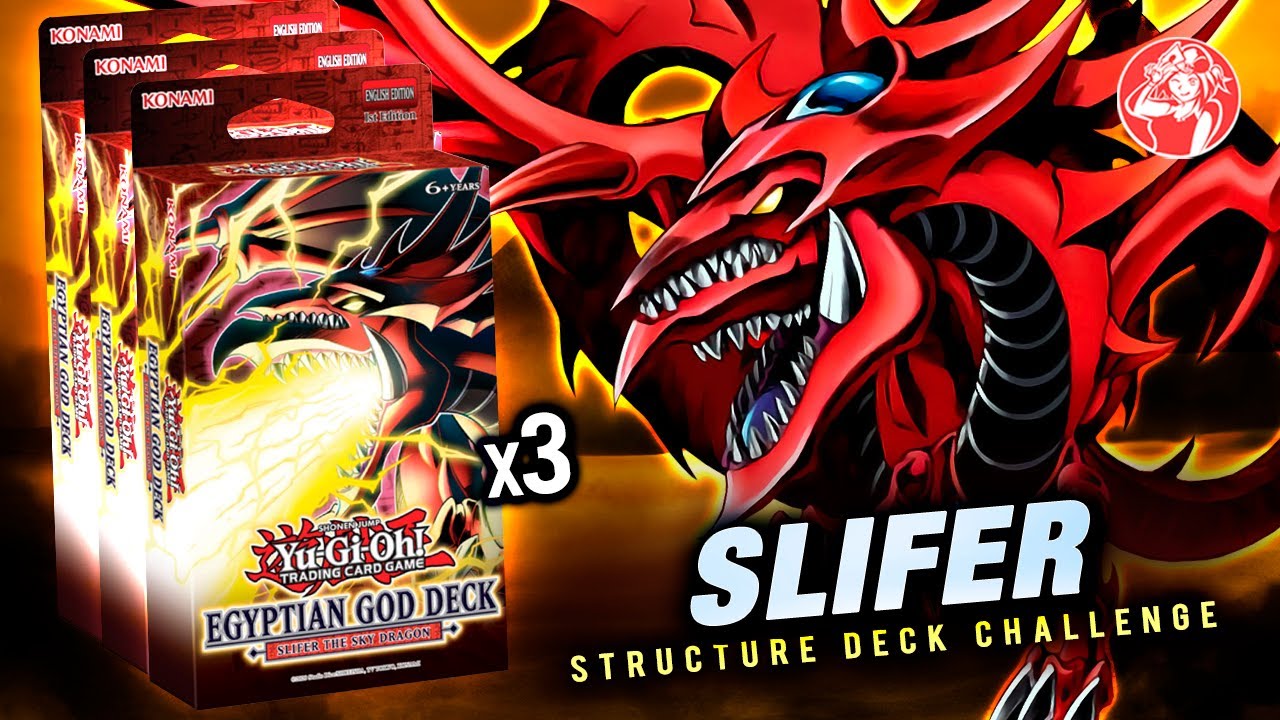Deck SLIFER | $30 Egytian God Deck Slifer the Sky Dragon x3