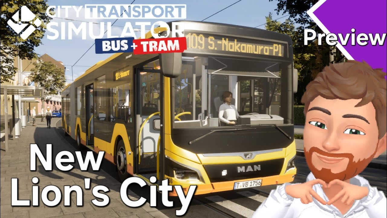 PREVIEW - Man New Lion´s City - City Transport Simulator BUS | Oktober 2025