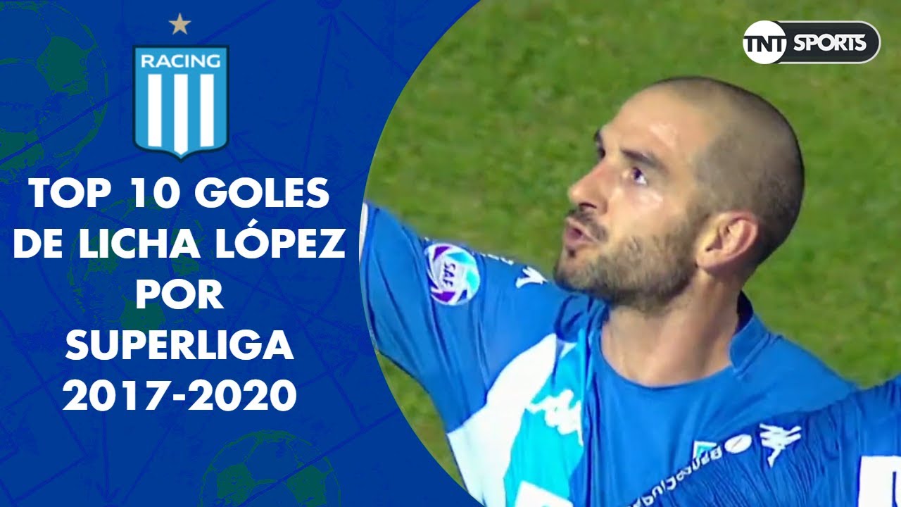 Top 10 goles de LICHA LÓPEZ en Superliga (2017-2020)