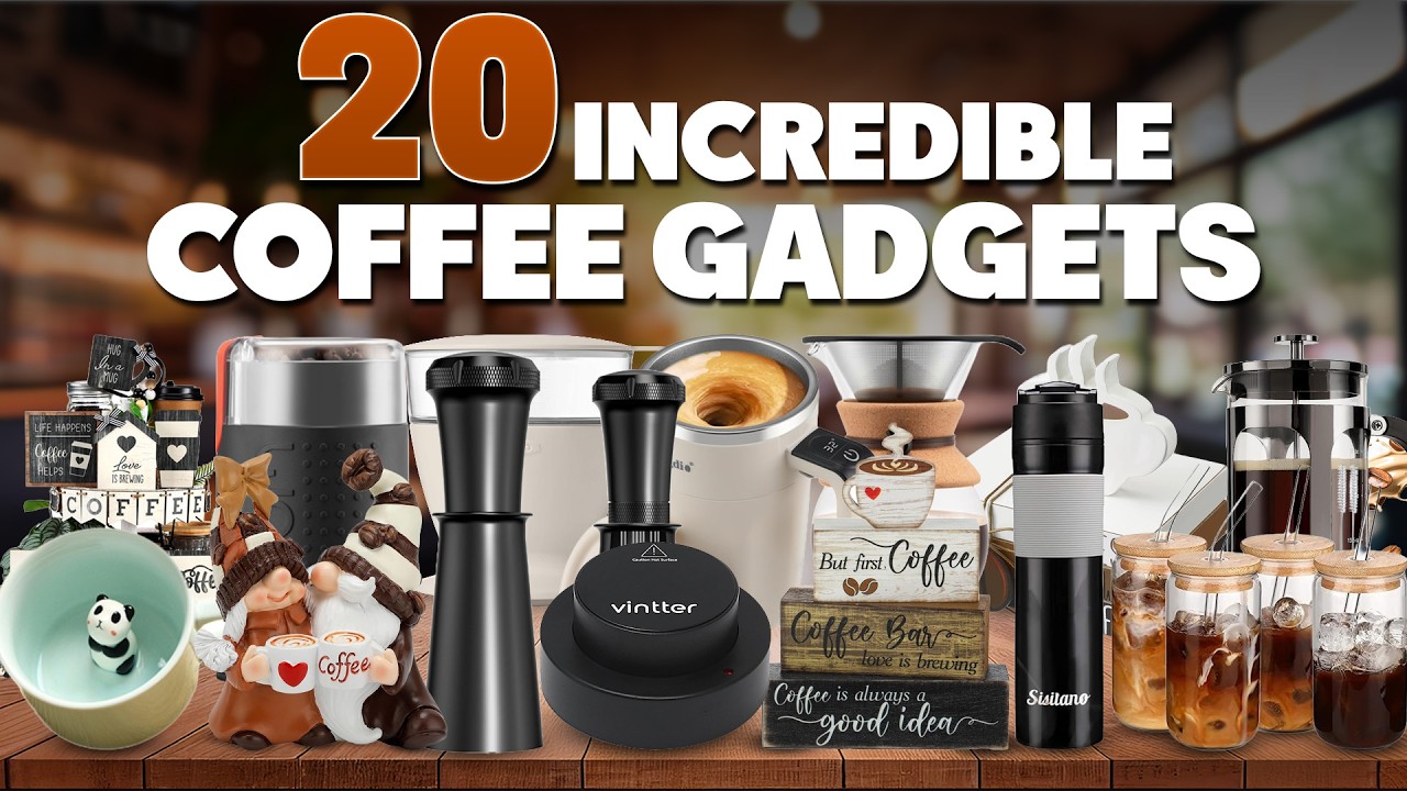 20 Incredible Coffee Gadgets on Amazon For Every Coffee Lover