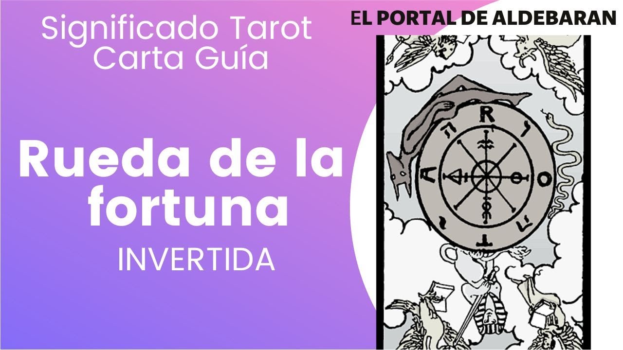 Rueda de la Fortuna - invertida🧿Tarot y Carta Guía