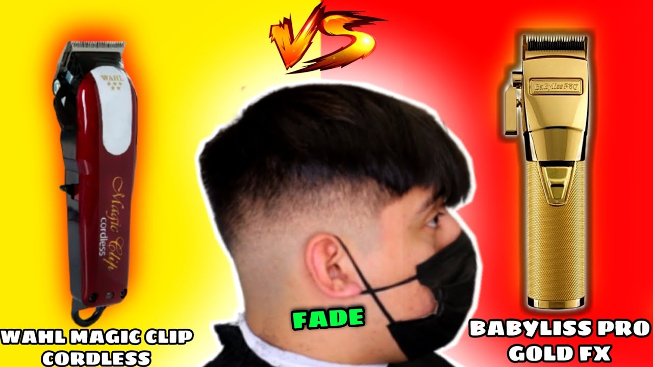 WAHL MAGIC WIRELESS CLIP v. BABYLISS PRO GOLD FX (ГРАДИЕНТНАЯ стрижка)