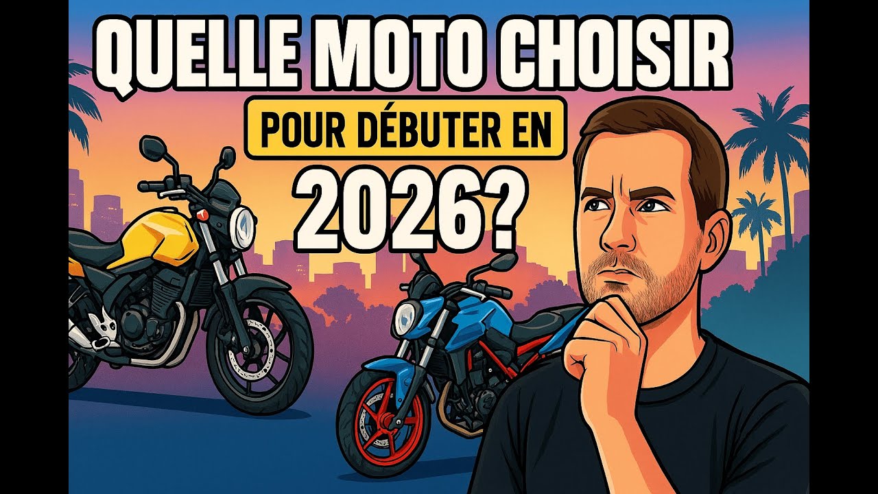 Les meilleures moto pour débuter en 2026