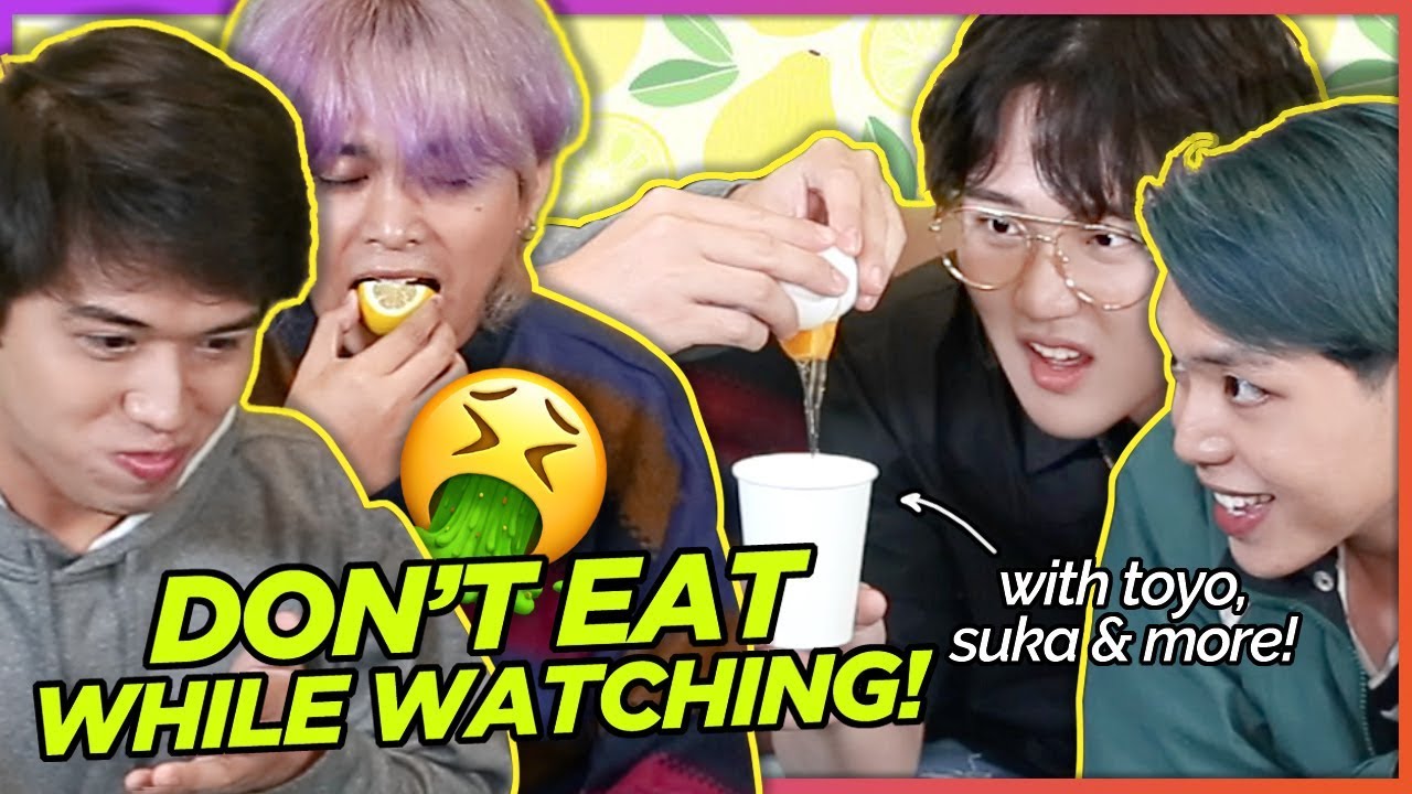 LEMON CHALLENGE & HILAW NA ITLOG 🤮 (Ft. PHP)