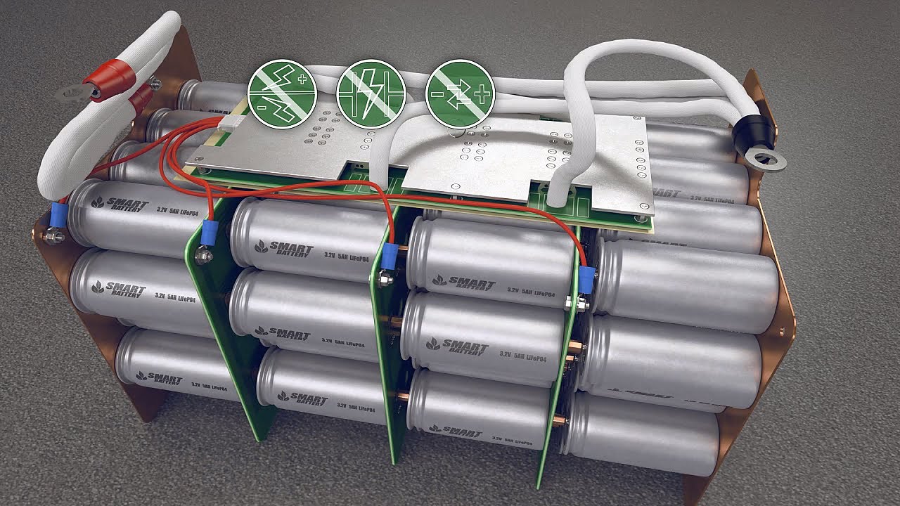 LiFePo4 32700 32650 battery cell. factory production and crash test