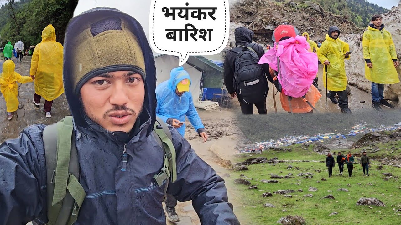 केदारनाथ से पैदल वापसी 30KM बारिश का पैदल सफ़र || Kedarnath Yatra || Namaste Pahad || Ashutosh Negi