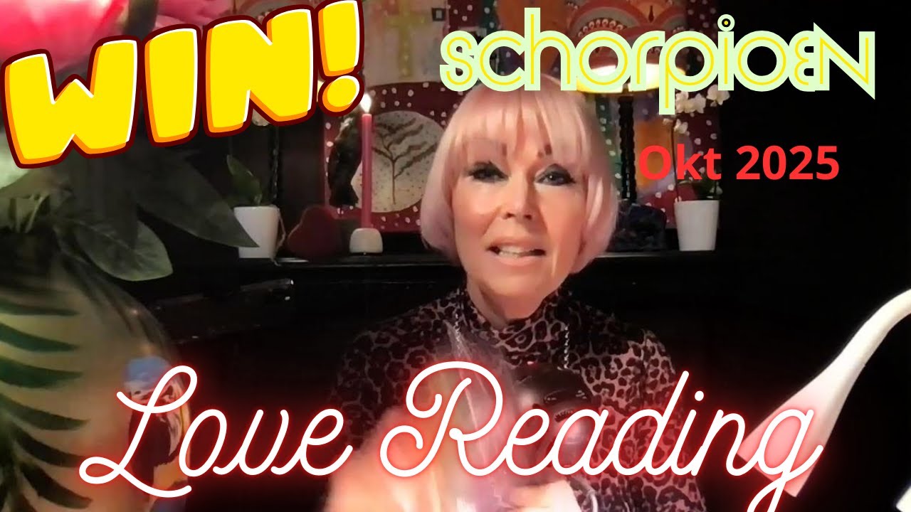 Schorpioen Love Reading ❤️ Verliefd? ❤️ Okt 2025 ❤️ WINACTIE!!