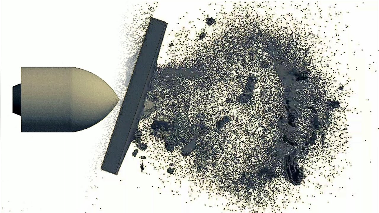 APHE Detonation Behind the Armor