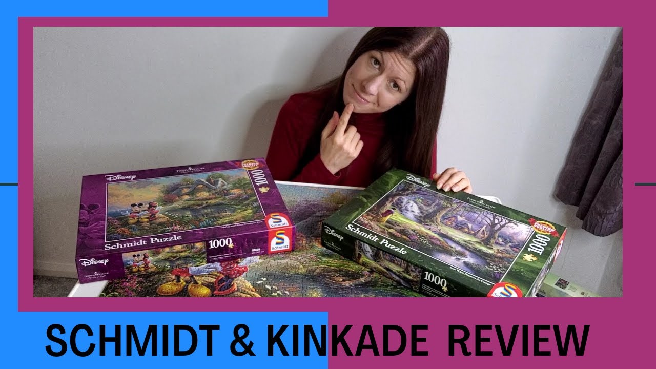 Schmidt & Disney Thomas Kinkade Puzzles Review