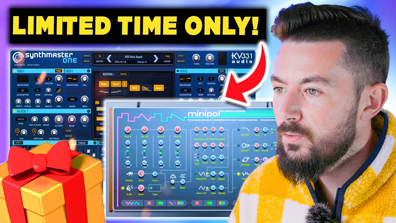 VST FREEBIES, ABSYNTH 6, PIGMENTS 7 & HOLIDAY DEALS!