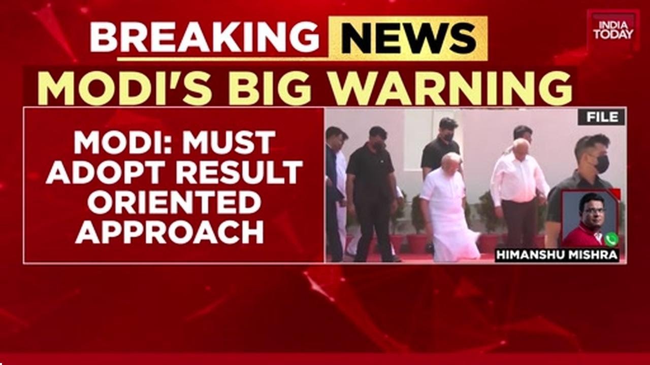 PM Modi's Big Warning To Officials Over Delayed Rs. 65,000 Crore Infra Projects | India Today News