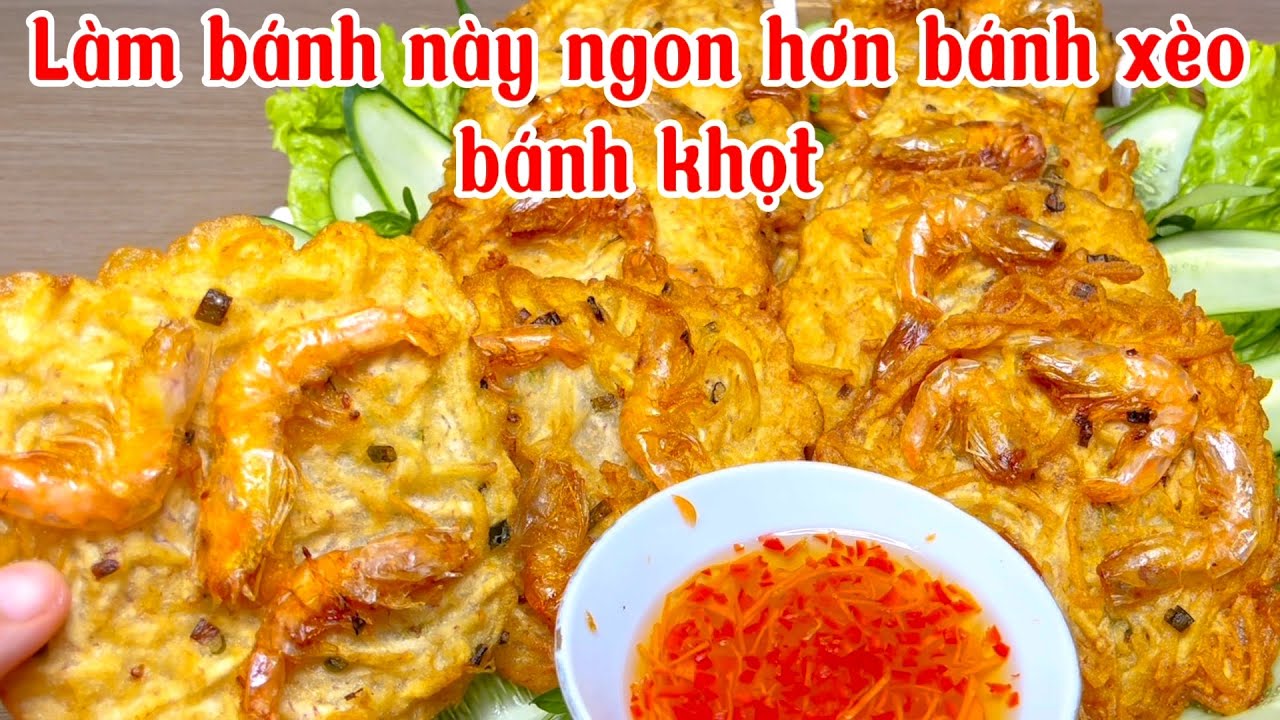 BÁNH TÔM GIÒN LÂU LÀM NHANH DỄ