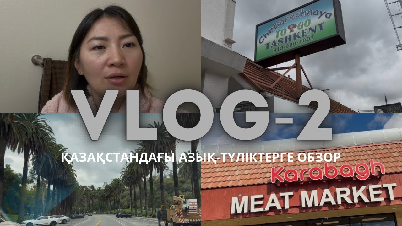 VLOG-2 🇰🇿ҚАЗАҚСТАНДАҒЫ АЗЫҚ-ТҮЛІКТЕРГЕ ОБЗОР #америкақазақтары #казахивамерике #визаамерика 